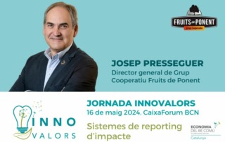 Josep Presseguer, ponent de la tercera jornada Innovalors